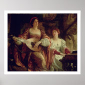 Der Duet (Öl auf Leinwand) Poster (Vorne)