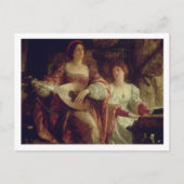 Der Duet (Öl auf Leinwand) Postkarte (Vorderseite)