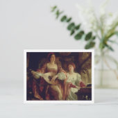 Der Duet (Öl auf Leinwand) Postkarte (Stehend Vorderseite)