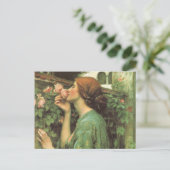 Der Duft der Rosen Postkarte (Stehend Vorderseite)