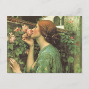 Der Duft der Rosen Postkarte