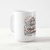 Der Duft Zuhause Ist Mutters Kochen Kaffeetasse (Vorderseite Links)