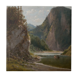 Der Dunajec im Pieniny-Gebirge Fliese