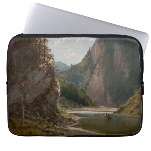Der Dunajec im Pieniny-Gebirge Laptopschutzhülle (Vorderseite)