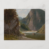 Der Dunajec im Pieniny-Gebirge Postkarte (Vorderseite)