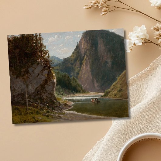 Der Dunajec im Pieniny-Gebirge Postkarte
