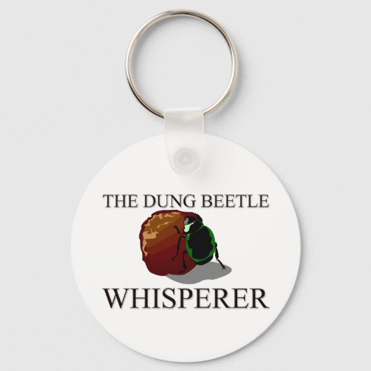 Der Dung Beetle Whisperer Schlüsselanhänger (Vorderseite)