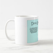 Der Dung Käfer Road Trip Kaffeetasse (Links)