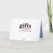 Der dunkelblaue Tag der Blumen-Wirbels-Mutter Karte (Rückseite)