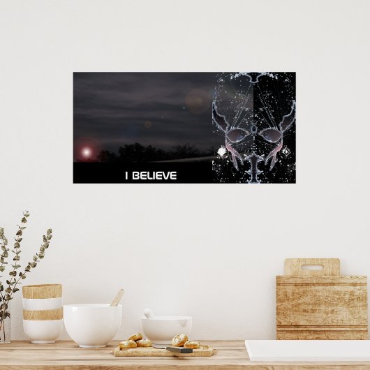 DER DUNKELSTORM POSTER (Küche)