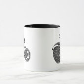 Der dunkle Chopper Tasse (Zentrum)