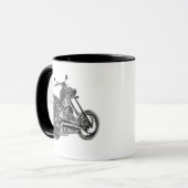 Der dunkle Chopper Tasse (Vorderseite Links)