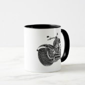 Der dunkle Chopper Tasse (VorderseiteRechts)