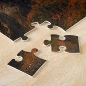 Der Dunkle hat Antrim Irland abgesichert. Puzzle (Seite)