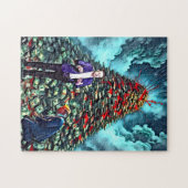 Der dunkle Herr Puzzle (Horizontal)