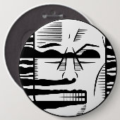 Der dunkle Mann Button (Vorne & Hinten)
