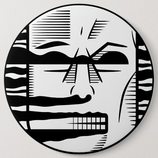 Der dunkle Mann Button (Vorderseite)
