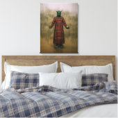 Der dunkle Mann Leinwanddruck (Insitu (Schlafzimmer))