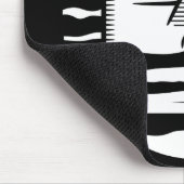 Der dunkle Mann Mousepad (Ecke)