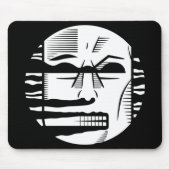 Der dunkle Mann Mousepad (Vorne)