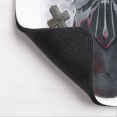 Der dunkle Priesterin-Engel Mousepad (Ecke)