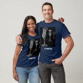 Der dunkle T - Shirt der Männer (Unisex)