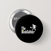 Der dunkle Vater Pickleball Vater Funny Pickleball Button (Vorne & Hinten)