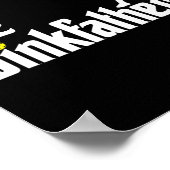 Der dunkle Vater Pickleball Vater Funny Pickleball Poster (Ecke)