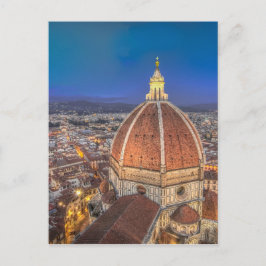 Der Duomo in Florenz, Italien Postkarte