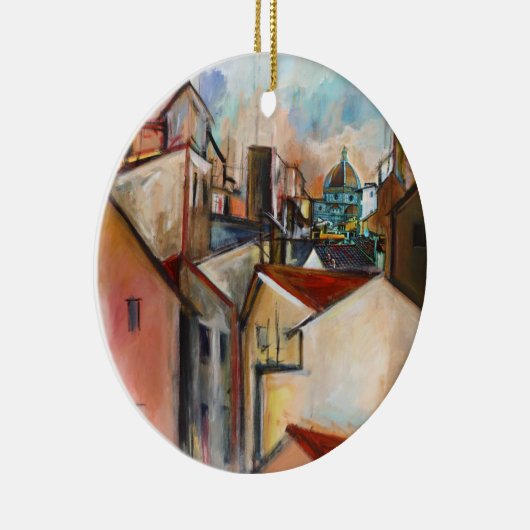 Der Duomo Keramik Ornament (Rechts)