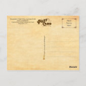 Der durch die Zwölf Konstellationen bestimmte Grem Postkarte (Rückseite)