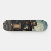 Der durch Kaffee angetriebene Rabe Skateboard (Horizontal)
