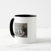 Der Durchgang des Delawares Tasse (Vorderseite Links)