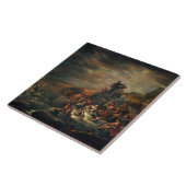 Der Durchgang des roten Meeres (Öl auf Leinwand) Fliese (Seite)