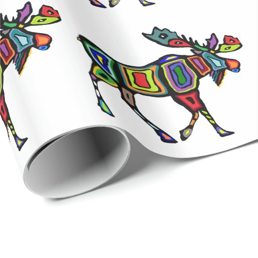 DER DURCHGANG FEST GESCHENKPAPIER (Rolleneckpunkt)