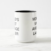 Der durchschnittliche Anwalt der Welt Tasse (Zentrum)