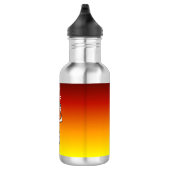 Der durstige Mann Edelstahlflasche (Rechts)