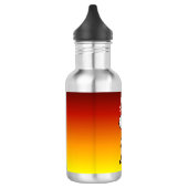 Der durstige Mann Edelstahlflasche (Links)