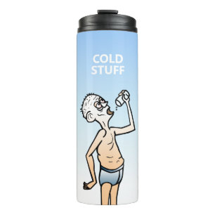 Der Durstige Mann Thermosbecher