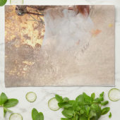 Der Duschvorhang der Bretagne Geschirrtuch (Gefaltet)