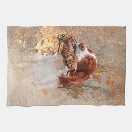 Der Duschvorhang der Bretagne Geschirrtuch (Horizontal)