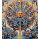 Der Duschvorhang der Sonne (Vorderseite)