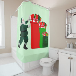 Der Duschvorhang des Santa-Dilemma