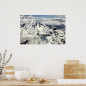 Der EA-6B Prowler und Mount Rainier Poster (Küche)
