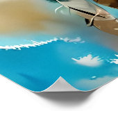 Der Eagle Dreamcatcher | Digital Art Poster (Ecke)