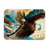Der Eagle Dreamcatcher | Magnet (Horizontal)