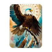 Der Eagle Dreamcatcher | Magnet (Vertikal)