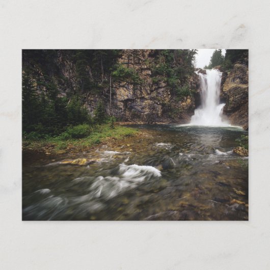Der Eagle Falls aka Trick Falls in den zwei Postkarte (Vorderseite)