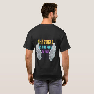 Der Eagle King Graphic T - Shirt - Bold Eagle Wing