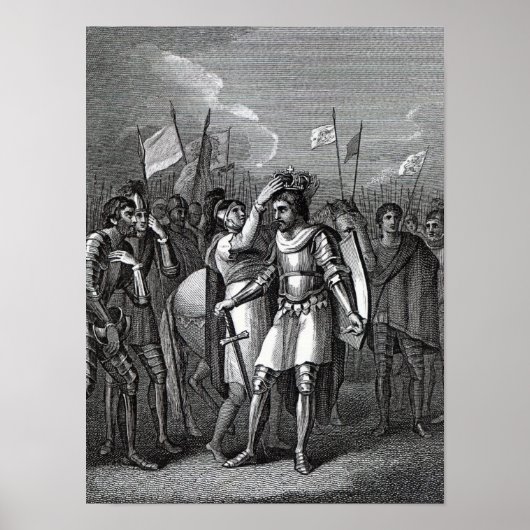 Der Earl of Richmond erwählter König Poster (Vorne)